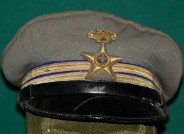 Berretto rigido (Mod. 33) da Tenente del Servizio di Commissariato Ruolo Sussistenza (II Guerra Mondiale)