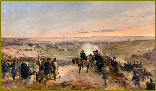 Gerolamo Induno, La battaglia della Cernaia (1857)
